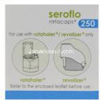 セフロ　ロタキャップ　Seroflo Rotacaps　250、ジェネリックセレタイド、サルメテロール50mcg／